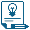 Icon for customized legal document solutions