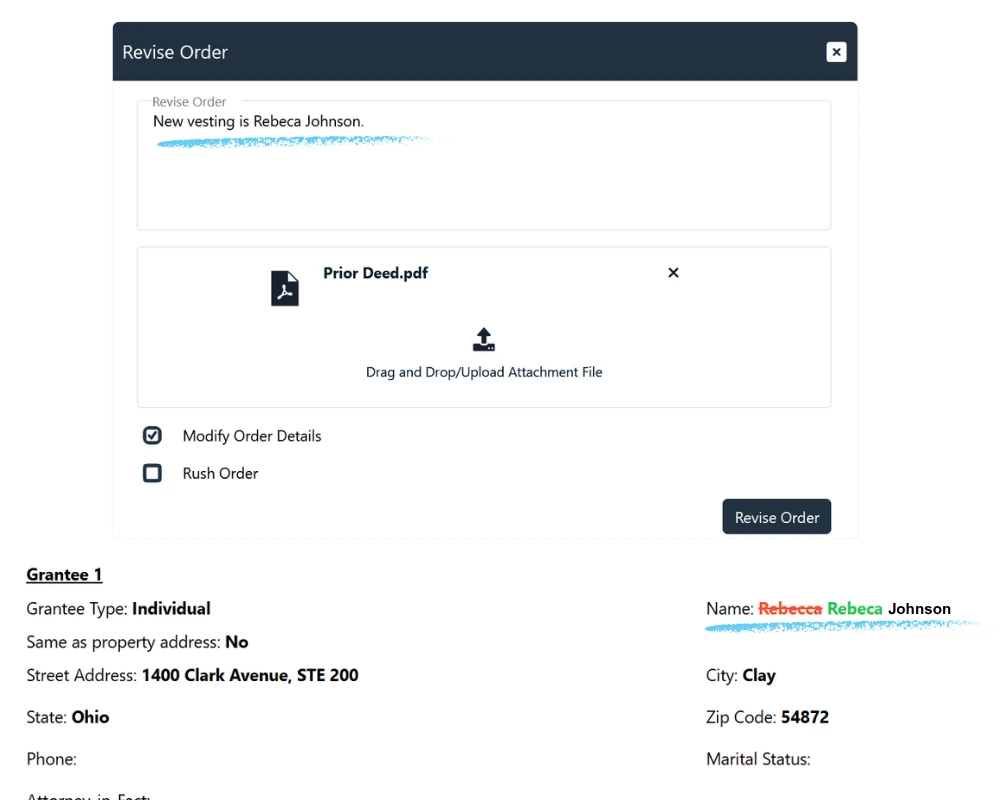 Centralized revision management system for real estate documents with annotation tracking