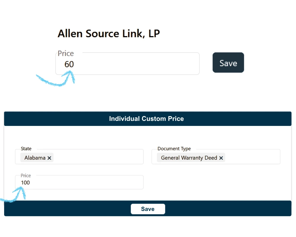 Icon for invoice management and billing features
